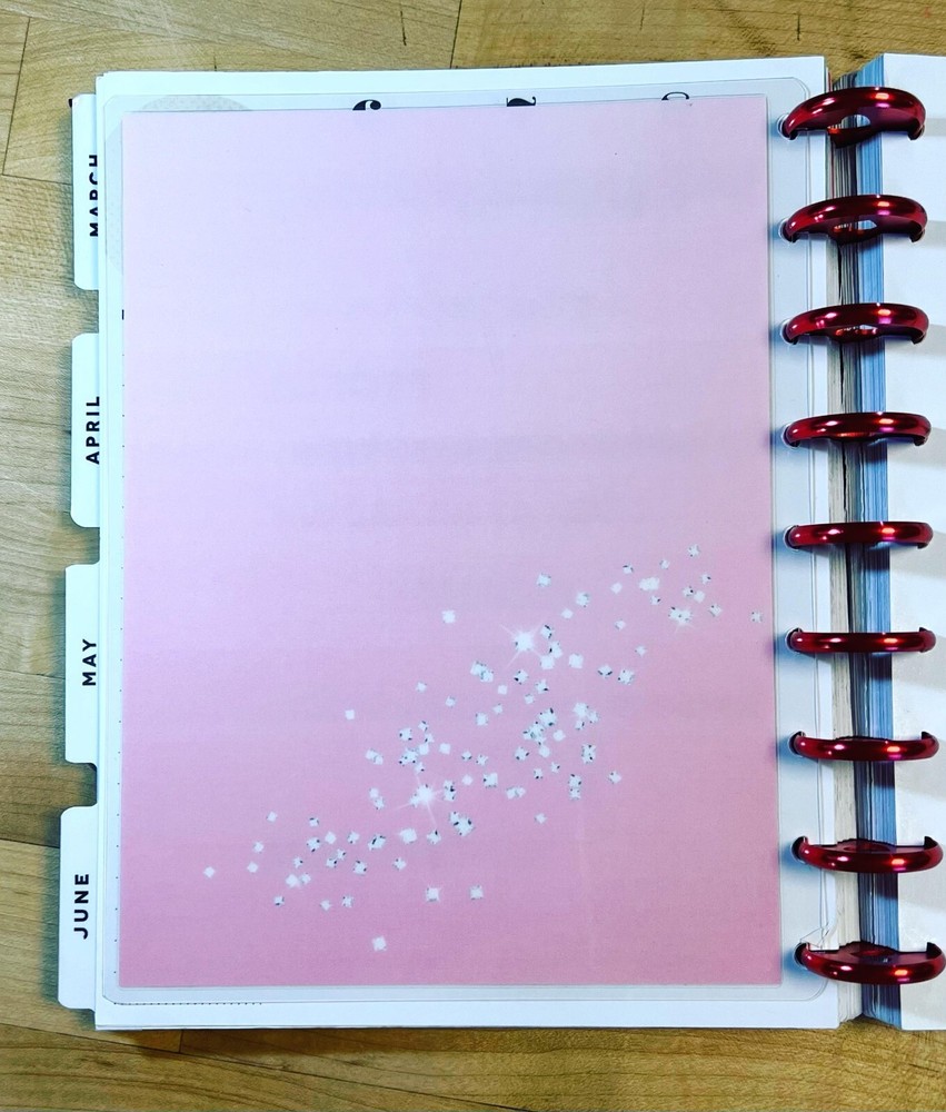 Inspiration Two-Sided Dashboard for use with Classic Happy Planner-