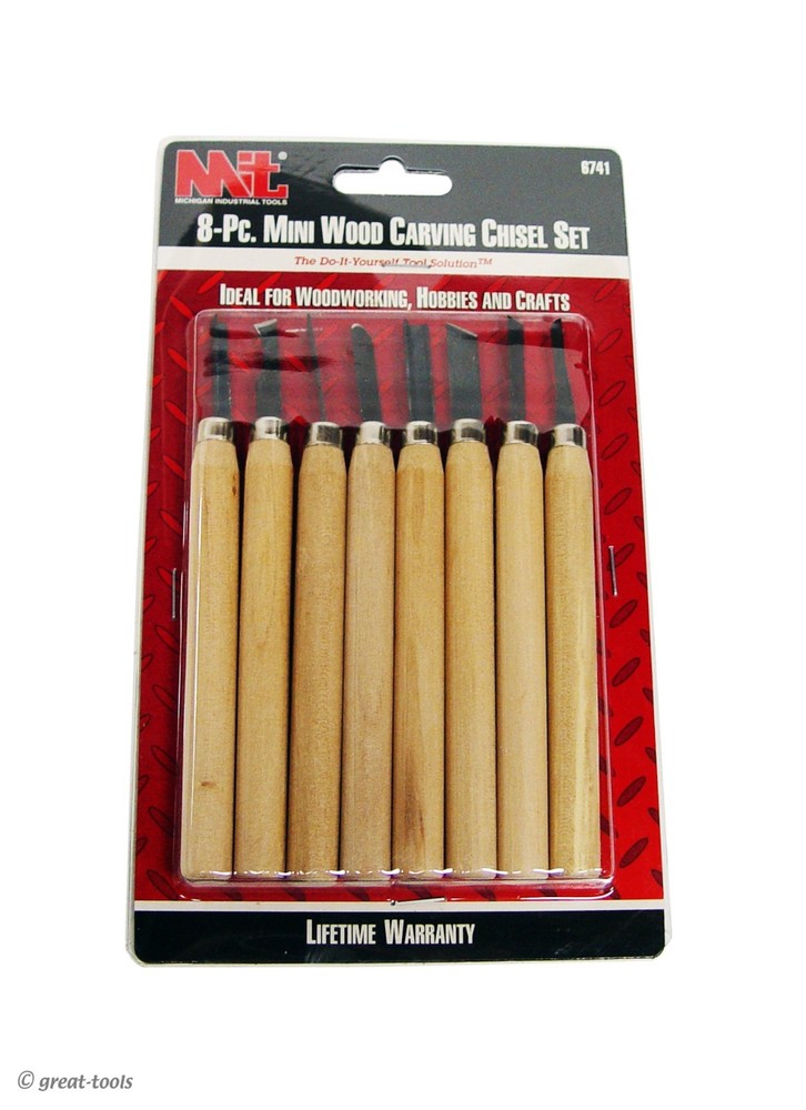 MINI WOODCARVING CHISEL SET – tool tools carvings woodworking crafts hobby