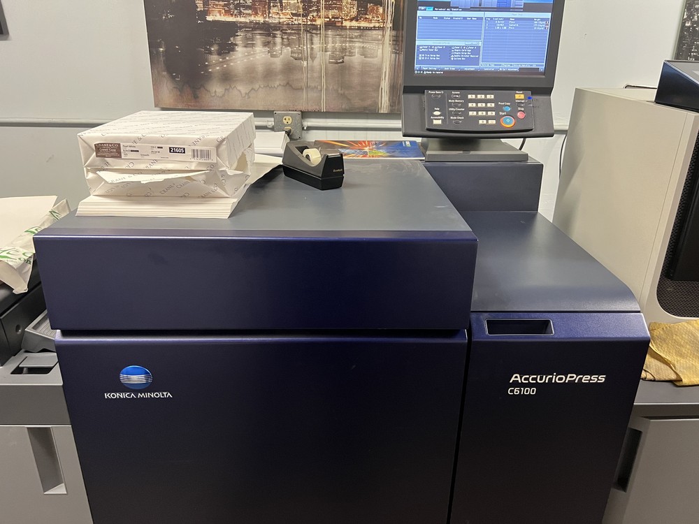 KONICA MINOLTA ACCURIO PRESS C6100 Digital Color Press