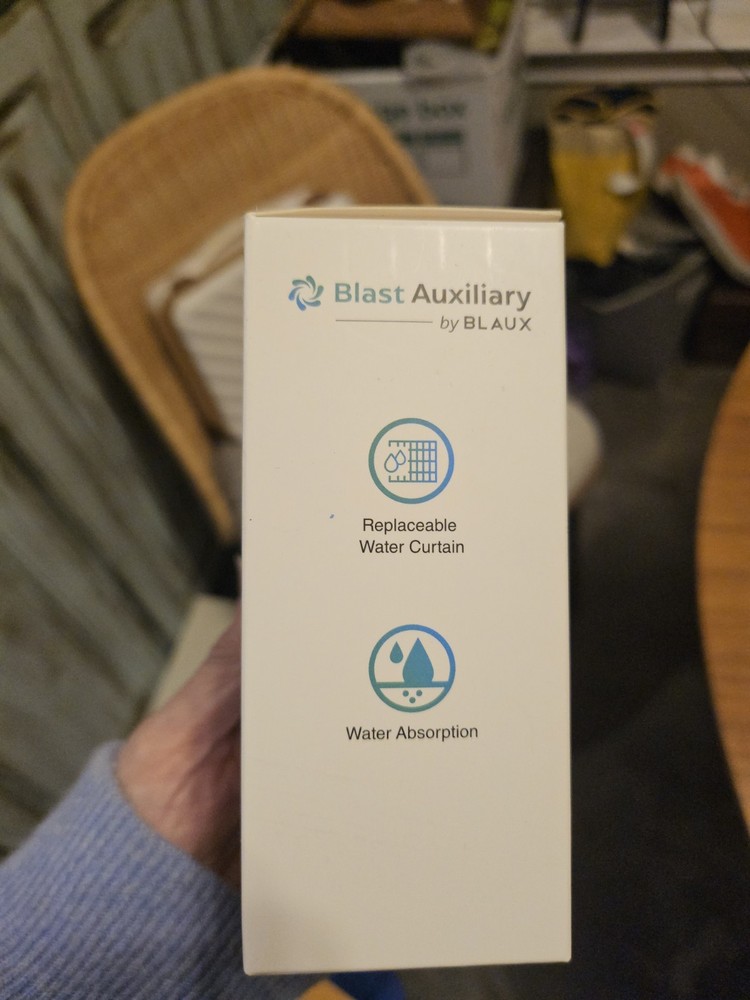 New In Box Blaux Auxiliary Portable AC -G2 Water Curtain Replacement