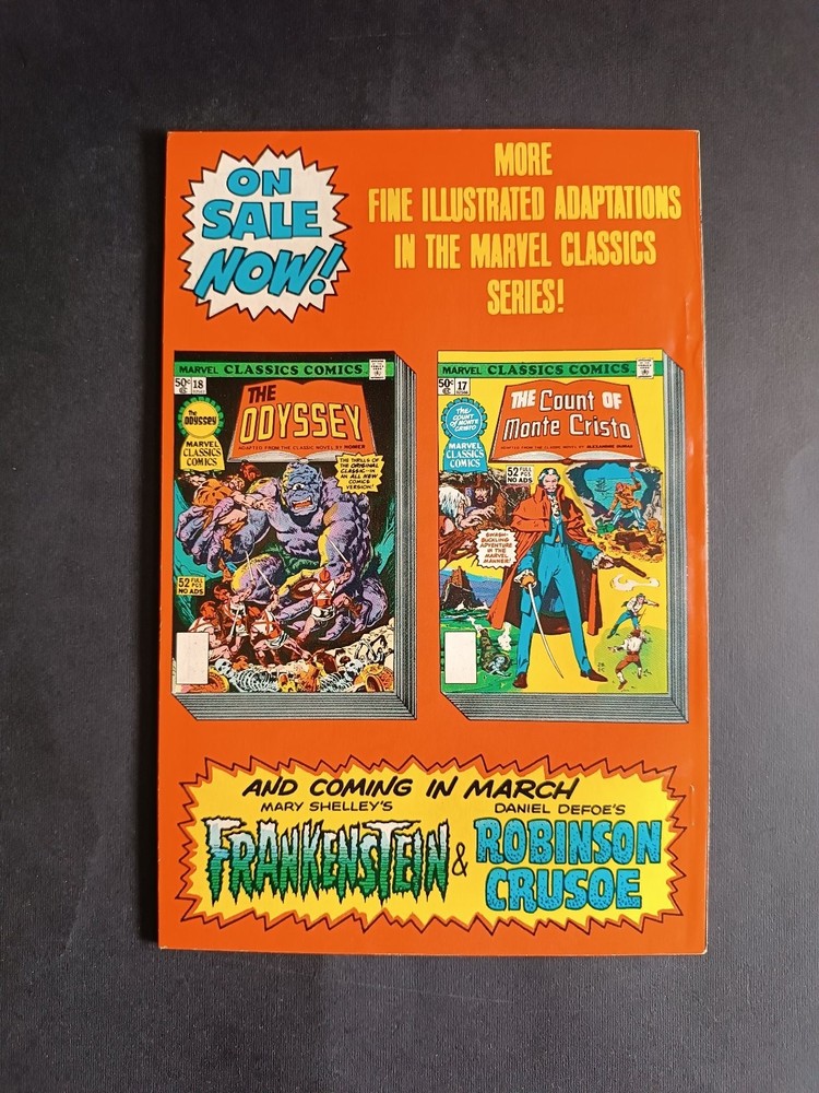 THE ODYSSEY MARVEL CLASSICS COMICS No. 18 MARVEL Comic (1977)