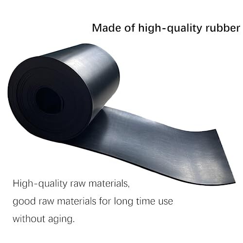 Solid Rubber Sheet Rolls Strips 1/16 .062" Thick X 4" Wide X 10'Long Solid Ru...