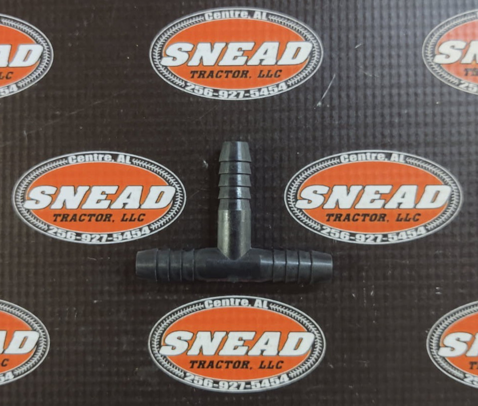 920-T38 AGSMART POLY HOSE BARB TEE, 3/8''