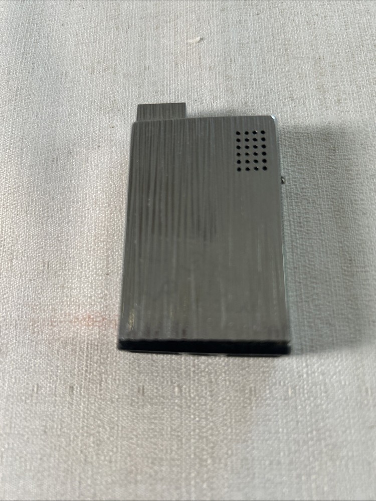 Vintage Chrome Ronson Lighter. Sold As Is. Missing Bottom Fill Screw