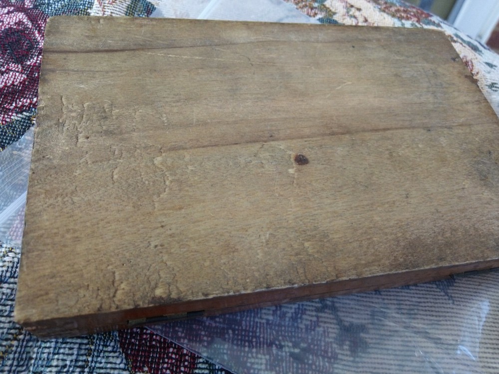 Antique Drawing Instrument Set Architect's Technical Drawing Box child size
