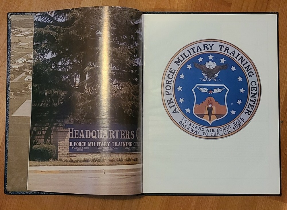 Lackland Air Force Base Basic Training 1984 Fight 272/221 Squadron 3743 Yearbook