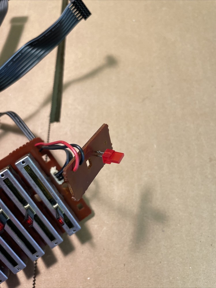 Technics SH-Z200 Equalizer SUPK860A Parts Tone Controls Dials w/ Control Board