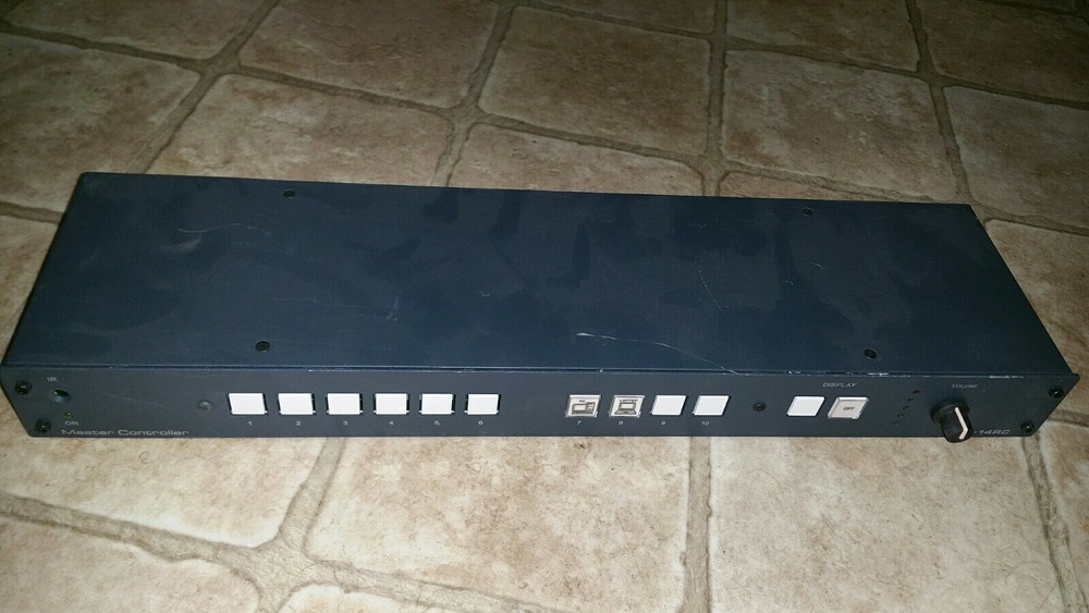 Kramer Electronics SL-14RC 16-Port Master Room Controller box module pc laptop