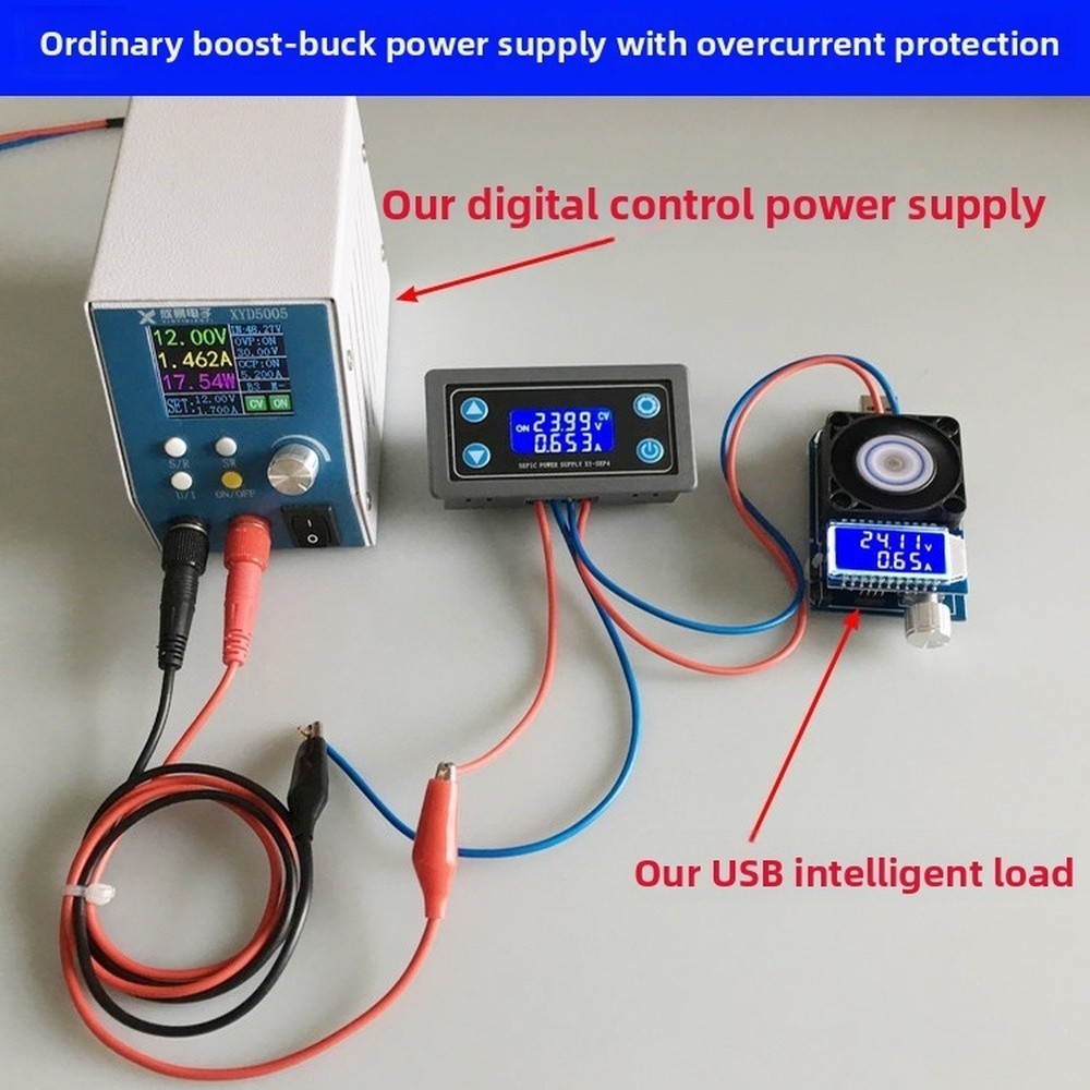DC Power Module Adjustable Voltage 0.5-30V Output Range 35W Natural Cooling
