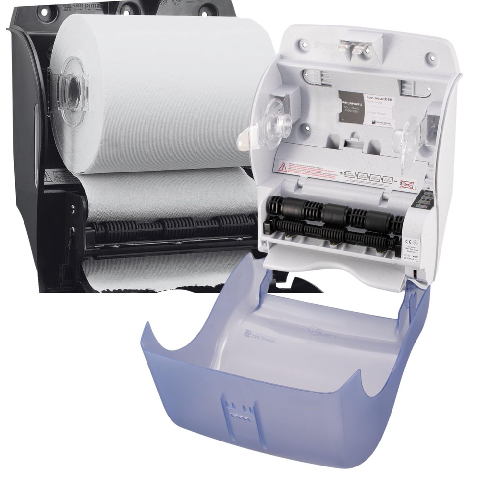 Smart Essence Electronic Paper Towel Dispenser Compact Adjustable Roll Holder