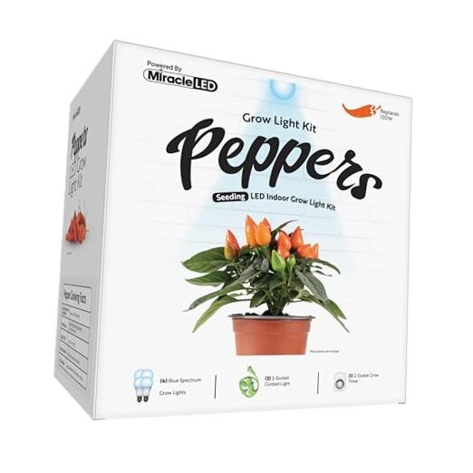 s Veggie Grow Kits (4KK Pepper Blue Edition 2-Pack)