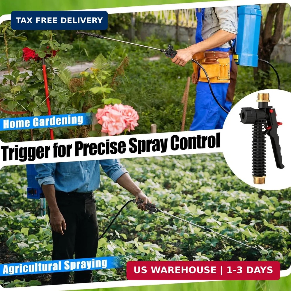 Feekoon Shut Off Assembly Compatible with Chapin Backpack Sprayers, Trigger Spra