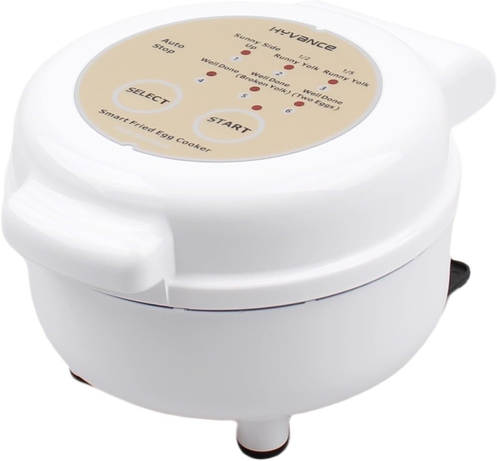 Smart Electric Fried Egg Cooker with Temp Control & Auto Shut-Off | Non-Stick