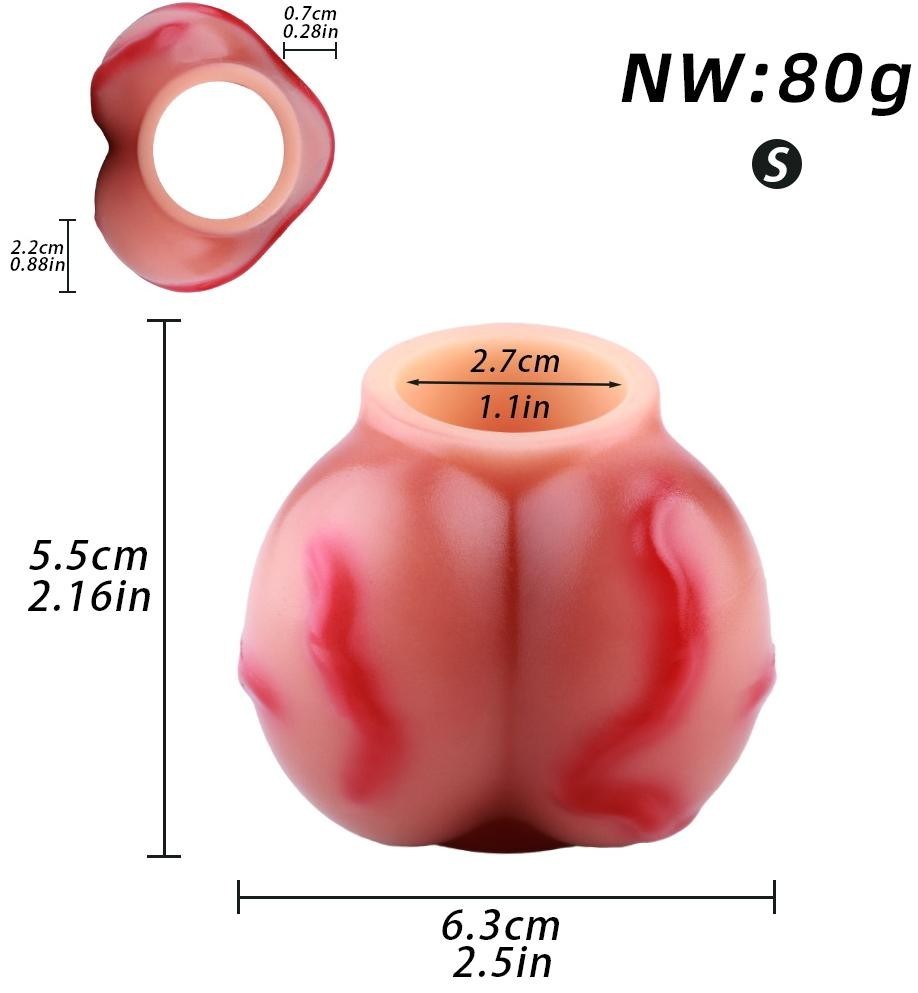 Delay Ring for Men, Silicone Ring Adjustable, Prolonged Performance