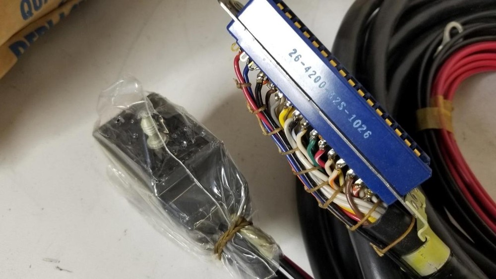 MOTOROLA Improved Mobile Telephone System Vehicle Connection Cables Set