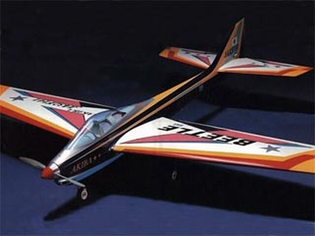 Beetle Pattern Plane 67" Wingspan R/C Model Airplane Printed Plans