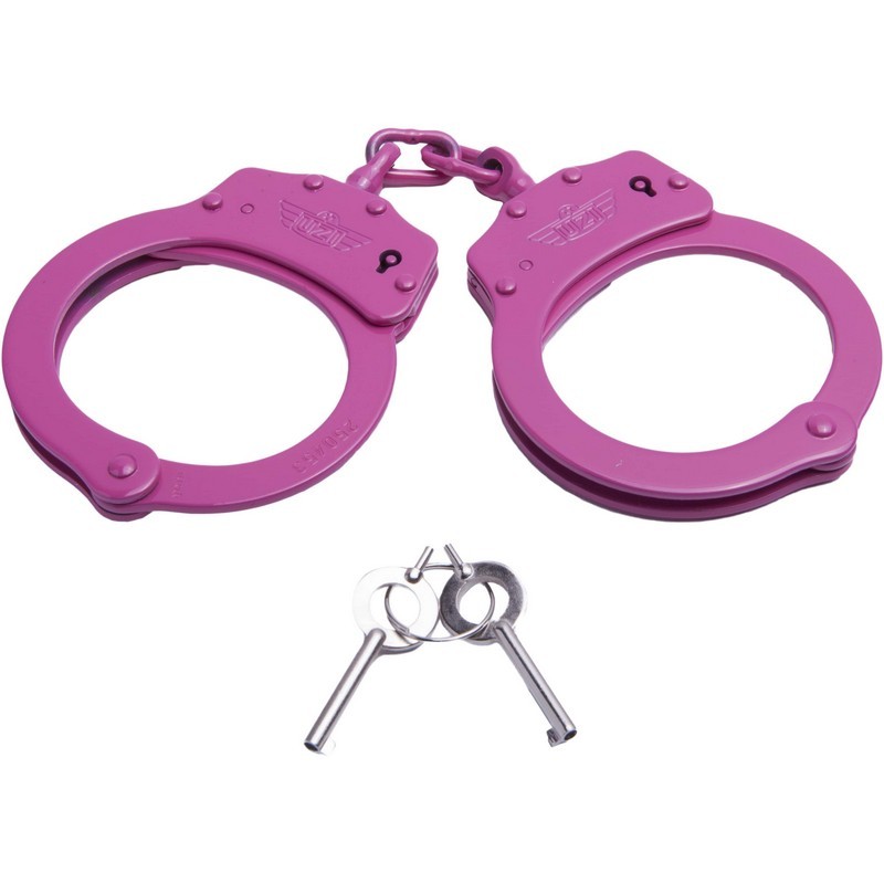 Chain-Linked Handcuffs - Pink
