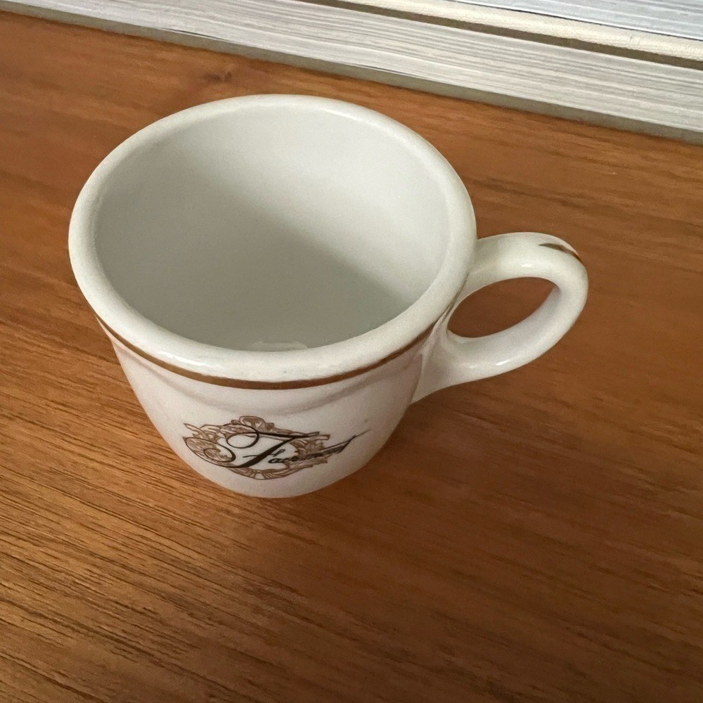 Fairmont Hotels Espresso Ceramic Cup
