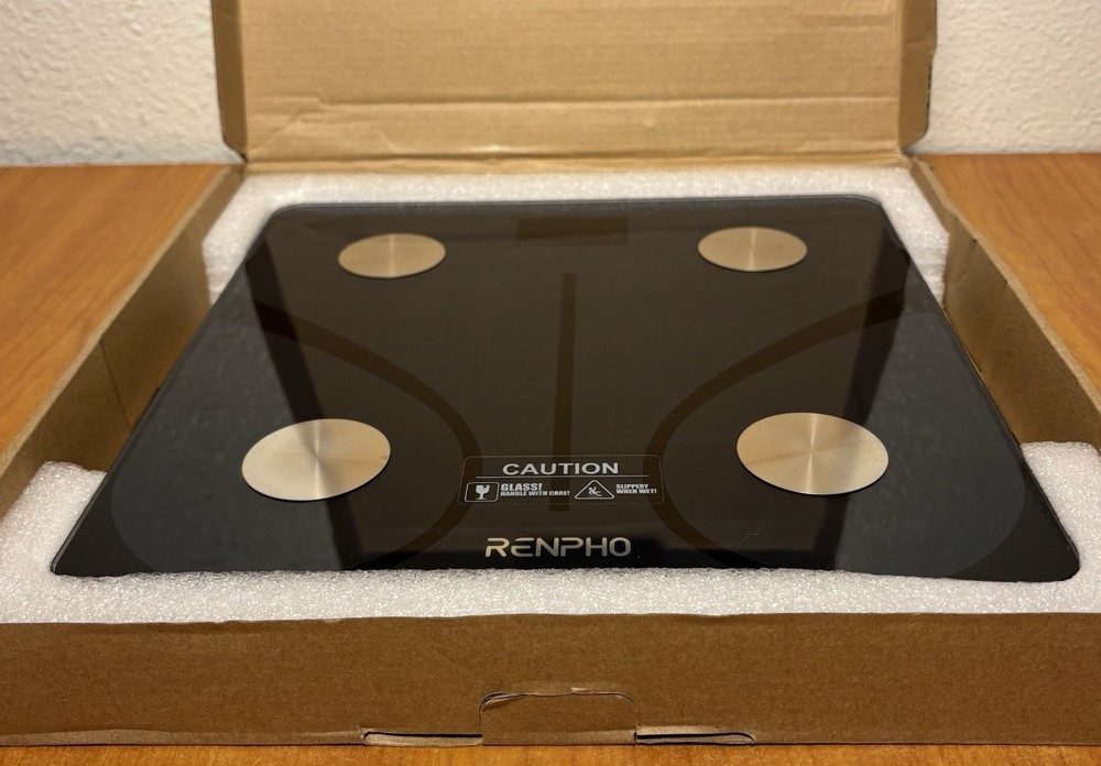 RENPHO Body Composition Scale Model ES-CS20M Monitors with Bluetooth App