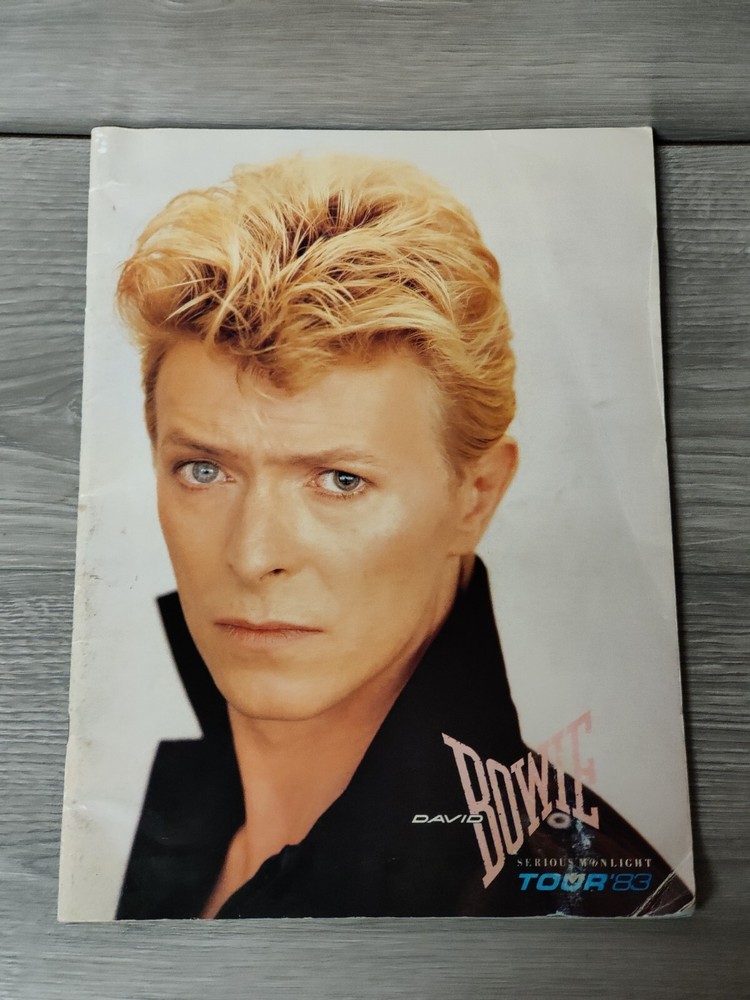 David Bowie Serious Moonlight Tour '83 Program