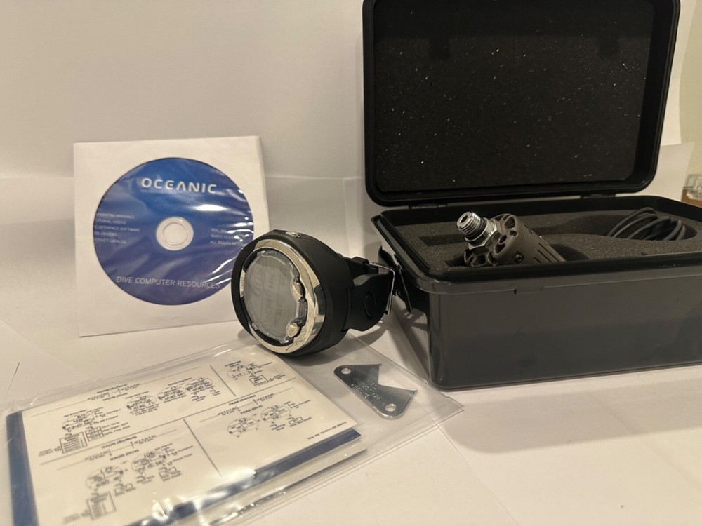 Oceanic VT4 Air Integrated Wrist Style Scuba Dive Computer + Transmitter