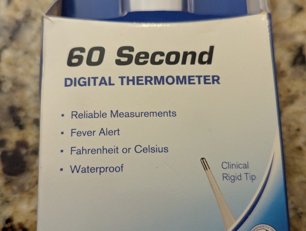Premier Value Digital Thermometer 60 Seconds