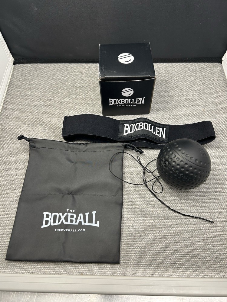Box Bollen Agility Ball Headband Black Boxball Focus Training Game QR Code App