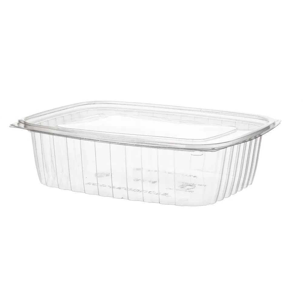 Eco-Products Renewable/Compostable Rectangular Deli Container 48oz Clear 200/CTN