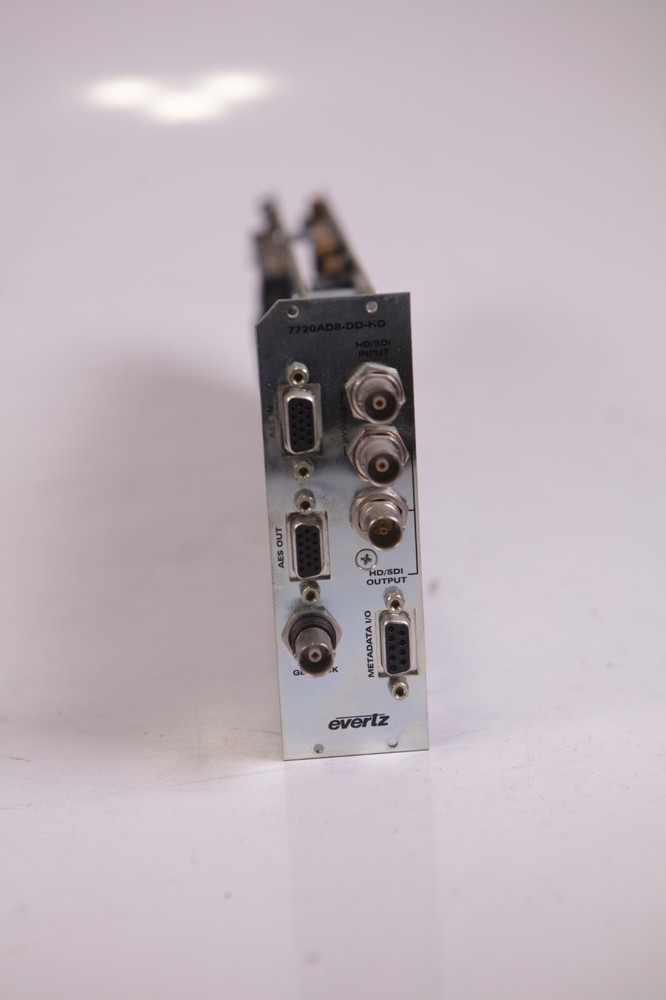Evertz 7720AD8-DD-HD HD/SD-SDI Audio De-embedder & Dolby-E/AC-3 Decoder Re-embed