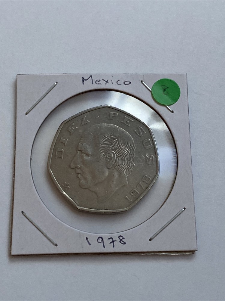 1978 Mexico 10 Pesos Coin B15