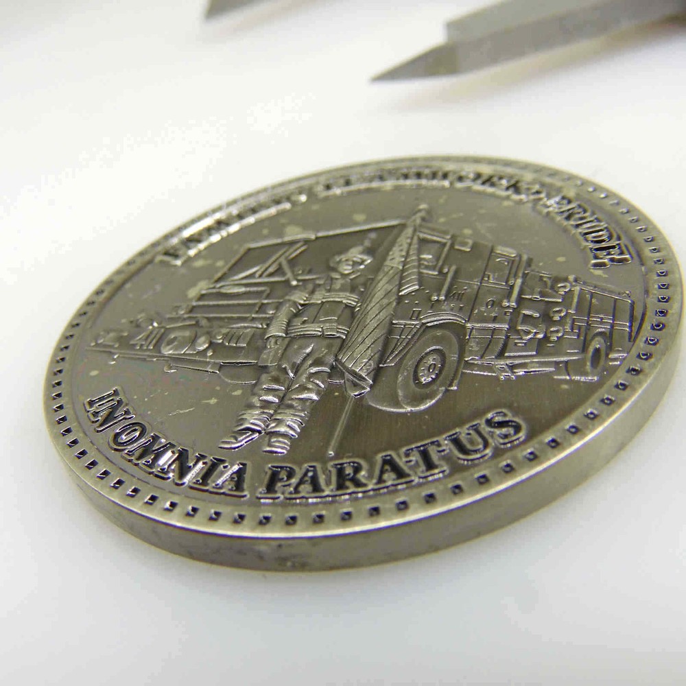 ILLINOIS CHANNAHON FIRE PROTECTION DISTRICT CHALLENGE COIN