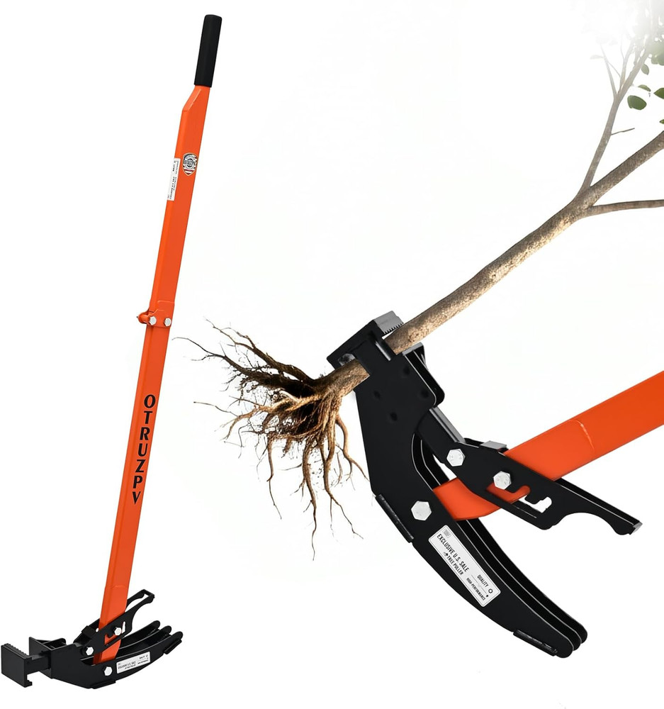 High-Leverage Tree Puller for Roots 1/4"–2" Effort-Saving Manual Root Remover