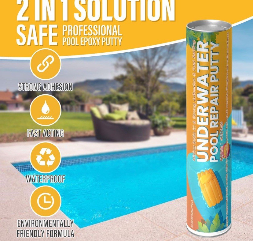 Underwater Pool Repair Putty