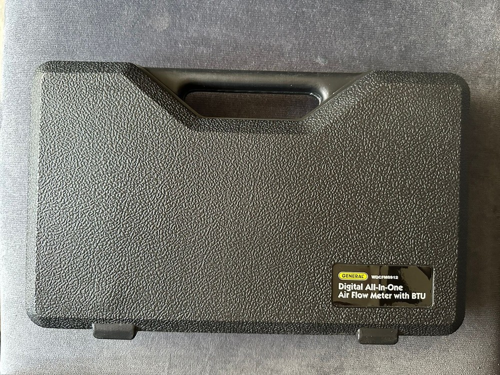 AIRFLOW VOLUME ANEMOMETER-PSYCHROMETER WDCFM8912 GENERAL TOOLS