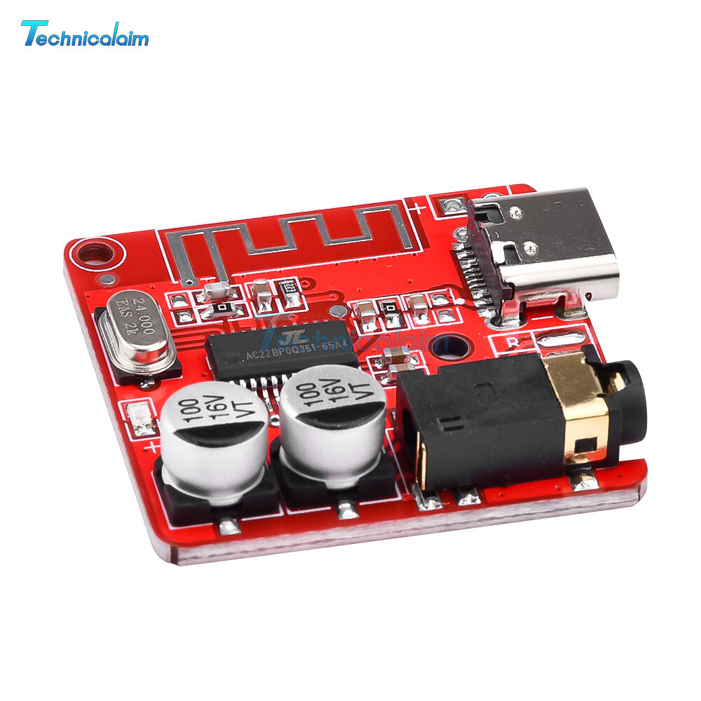3.7-5V Type-C Bluetooth 5.1 Audio Receiver MP3 Decoder Lossless Modules-