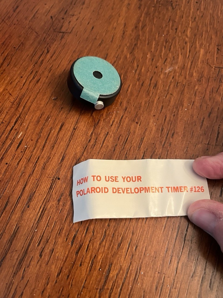 Polaroid Development timer #126