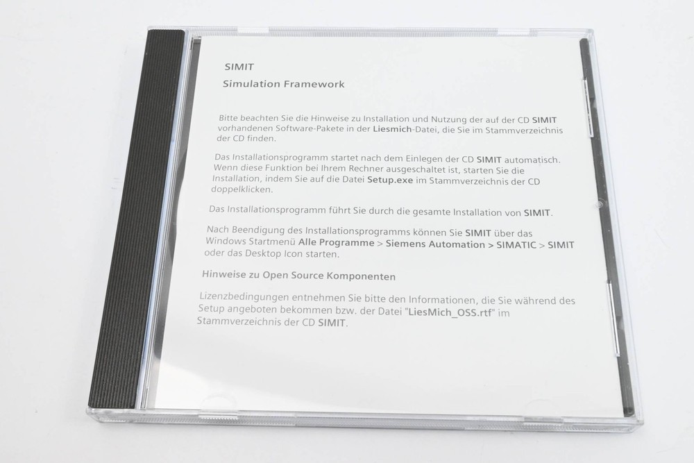 Siemens Software Bundle A5E03607076-02 (A5E0 3607076-02)