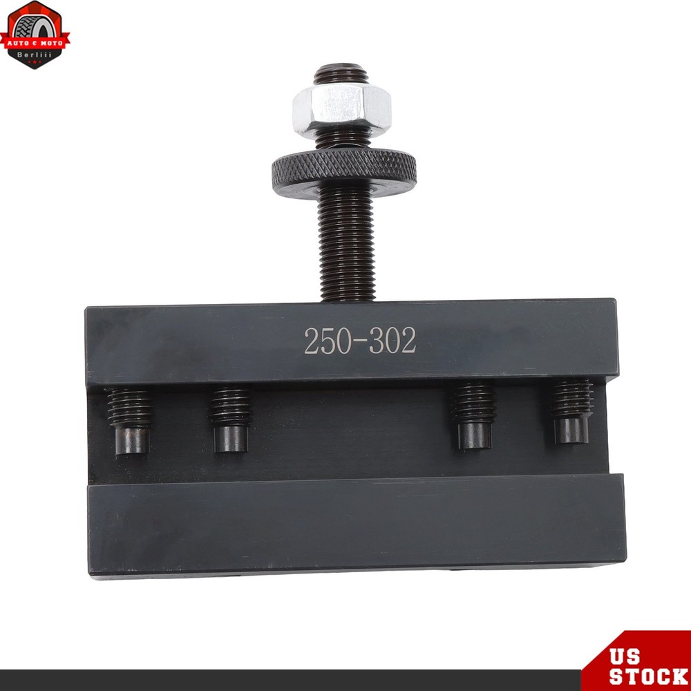 Piston Type CXA 250-300 Quick Change Tool Post Set 13-18" Swing Lathe