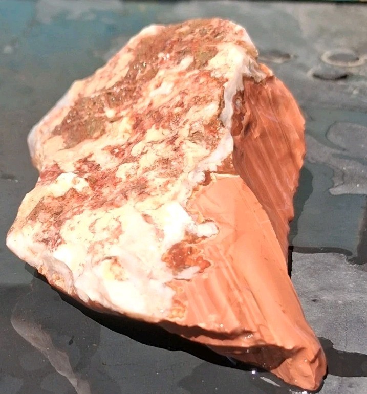 Jasper Red Banded Lapidary Potential