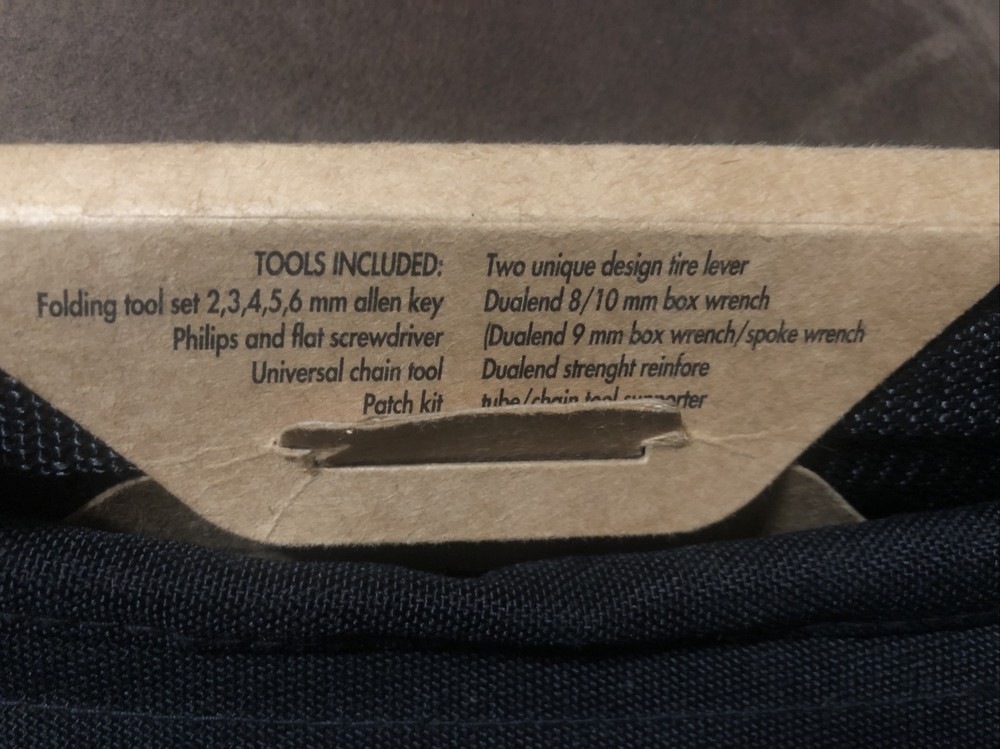 New Topeak 17 Function Multi Tool with Two Face Bag