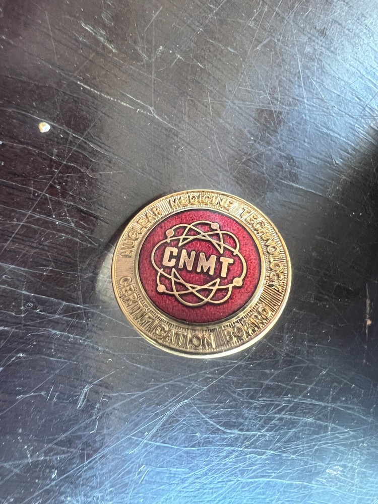CNMT Nuclear Medicine Technology Pin Certification Board