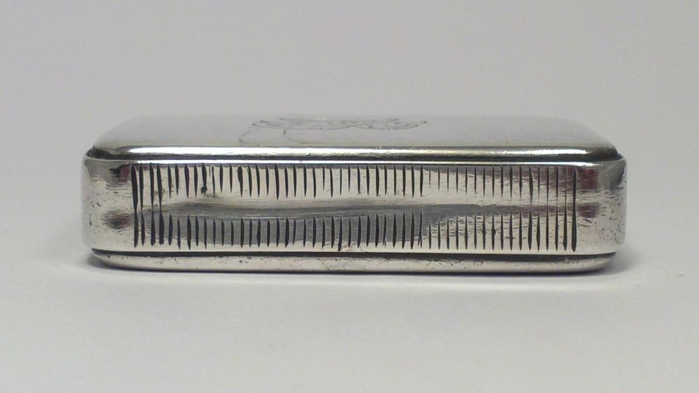 Victorian Sterling Silver Vesta Match Box – Hallmarked 1871