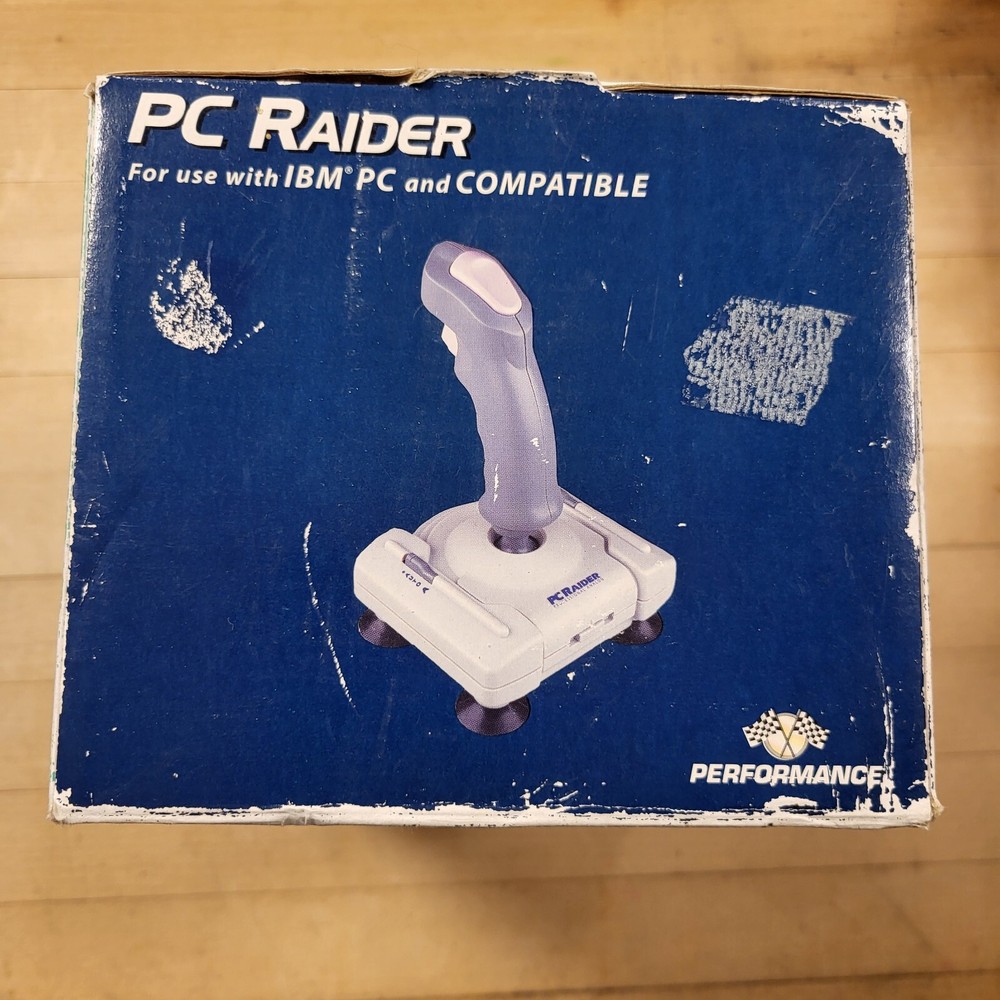 PC Raider Joystick Controller by Performance for DOS & Windows 95 Games NEW