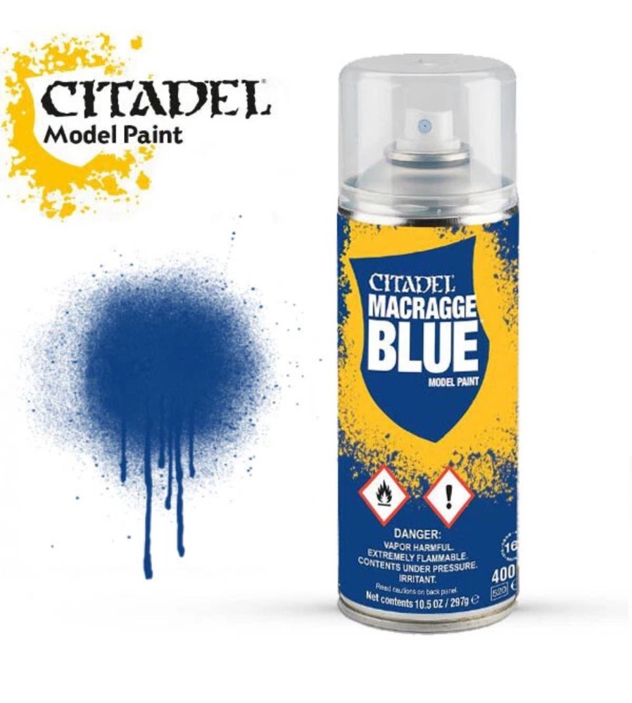 Citadel Spray Paint, Macragge Blue. 10oz