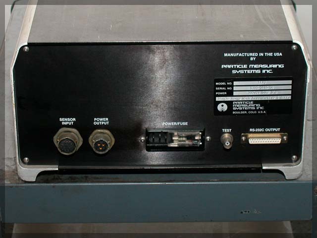 Particle Measuring Systems Laser Particle Counter