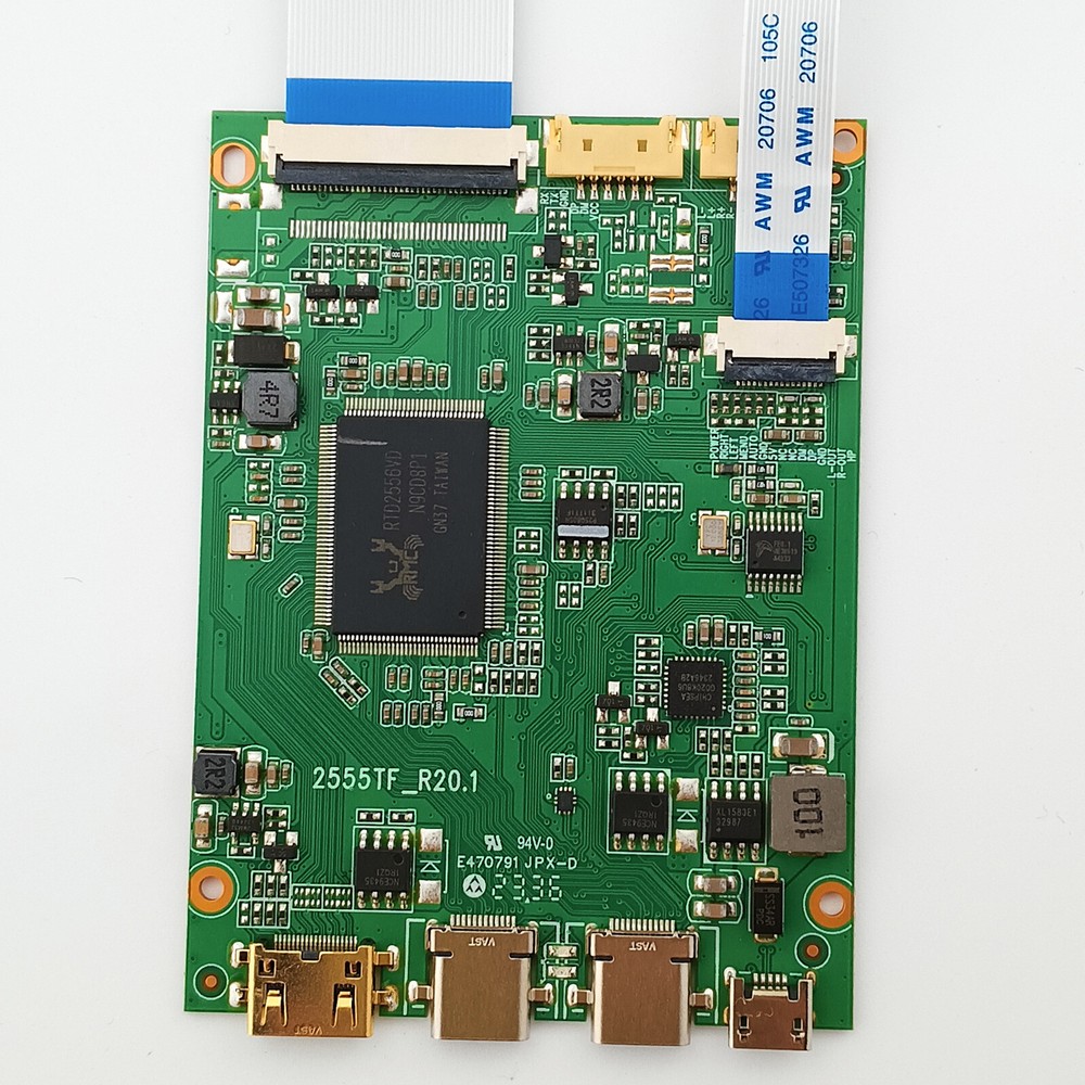 LP156WF7 SPA1 SPN3 SPS1 Touchscreen LCD Controller Panel Mini HDMI USB C Driver