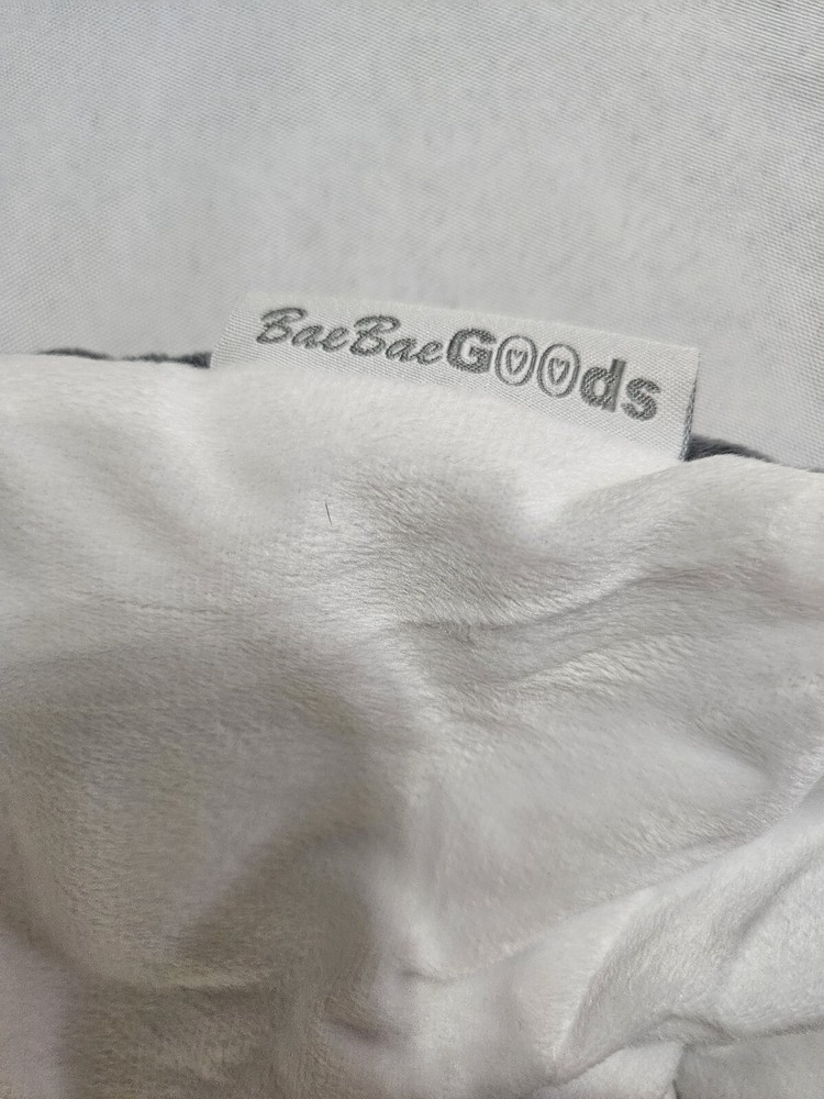 Bae Bae Goods Infant Insert Grey and White