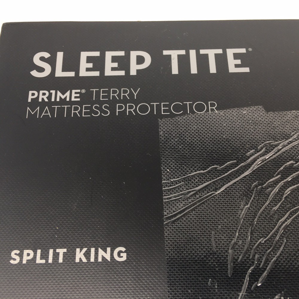 Sleep Tite Prime Terry Mattress Protector - Split King