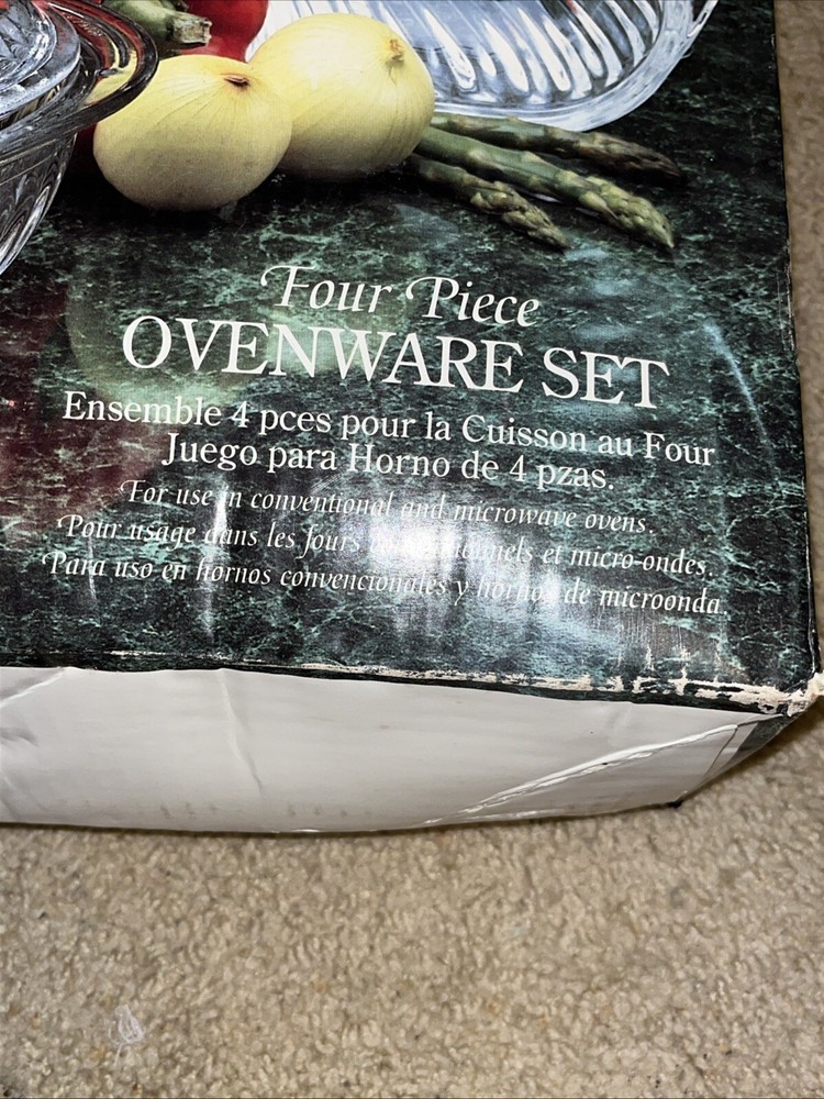 Elegance four piece ovenware set