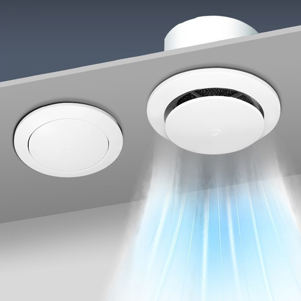 Air Exhaust Valve Adjustable Diffuser For Air Circulation Bathroom Ventilation